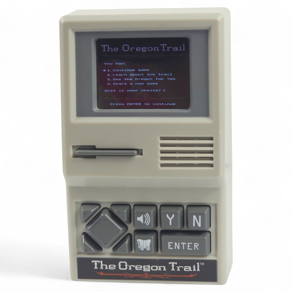 The Oregon Trail Handheld Electronic Game Retro Classic 2017 Basic Fun 09597